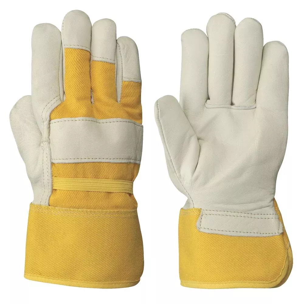 Work Gloves- Pioneer Model 537FLRF Insulated Fitter's Cowgrain Glove, 537FLRF