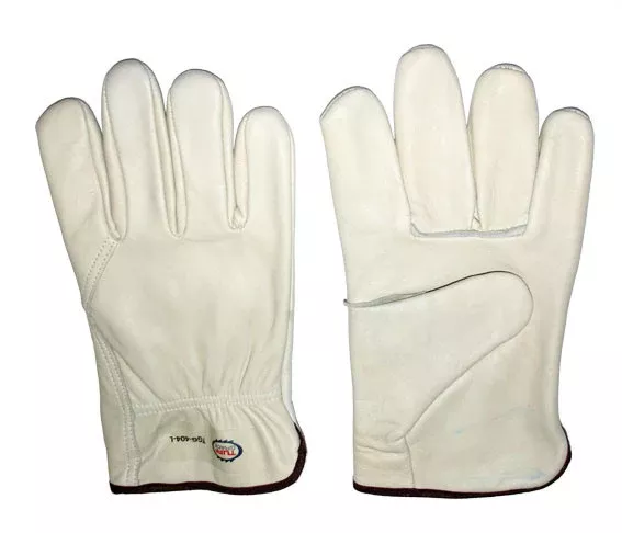 Work Gloves - Tuff Grade Leather Driver Lined Wing Thumb TGG-404
