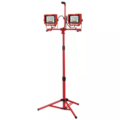 Work Light - King Canada Cordless 6000 Lumen Twin LED Work Light Tripod, KC-3002LED-ST