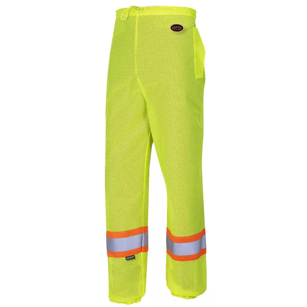 work-pants-pioneer-hi-viz-poly-mesh-traffic-safety-pant-5670 Work Pants - Pioneer Hi-Viz Poly Mesh Traffic Safety Pant, 5670