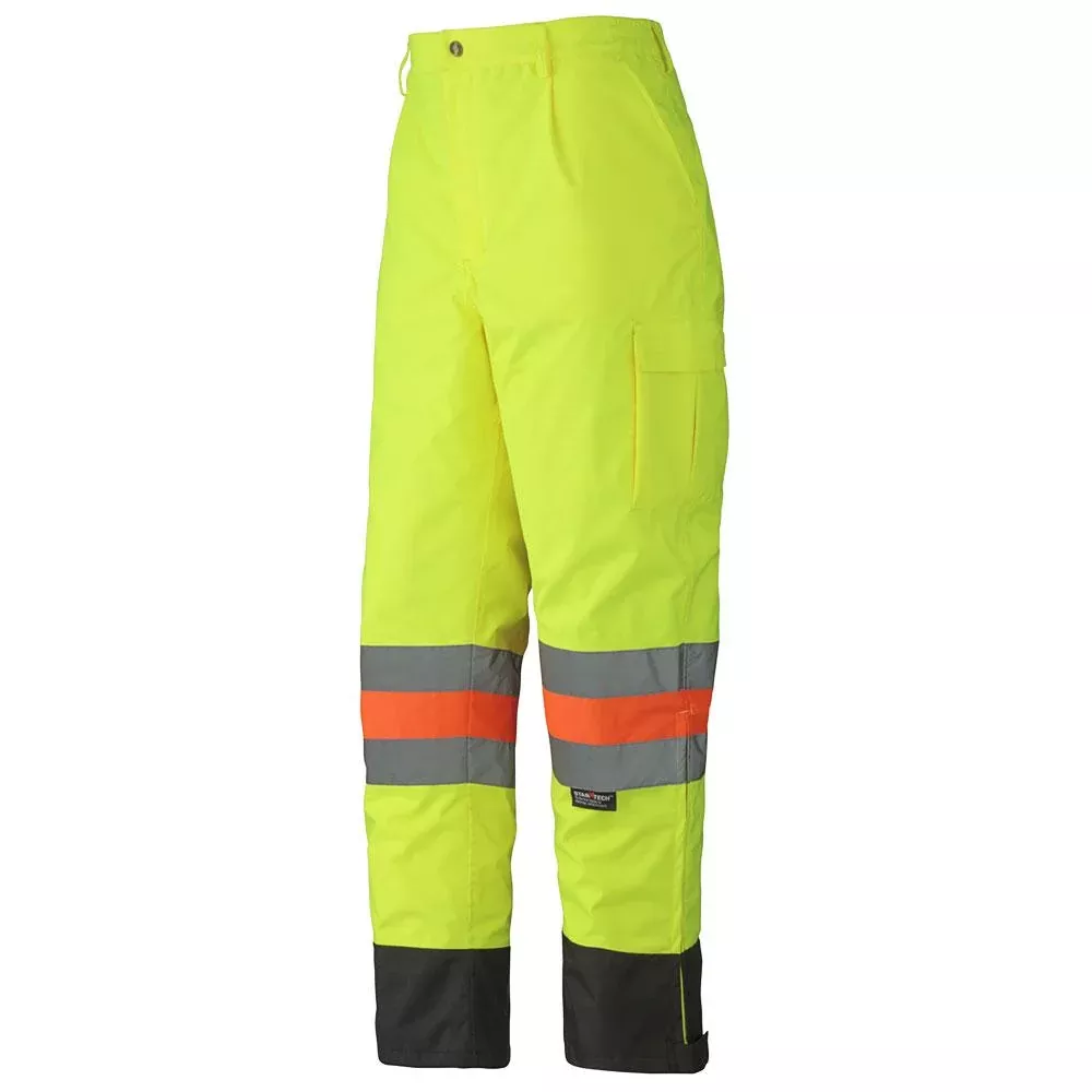 work-pants-pioneer-hi-viz-yellow-green-traffic-control-waterproof-safety-pants-6 Work Pants - Pioneer Hi-Viz Yellow /Green Traffic Control Waterproof Safety Pants, 6039